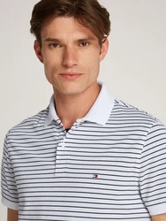 TOMMY HILFIGER Poloshirt wei/desert sky
