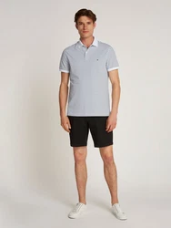 TOMMY HILFIGER Poloshirt wei/desert sky