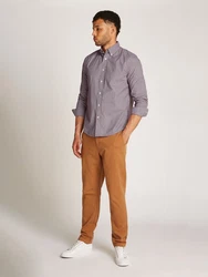Tommy Hilfiger Businesshemd Flex Poplin Gingham RF Shirt regatta rot/multi