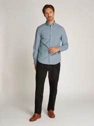 Tommy Hilfiger Businesshemd Flex Poplin Gingham RF Shirt Karomuster