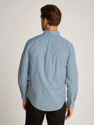 Tommy Hilfiger Businesshemd Flex Poplin Gingham RF Shirt Karomuster