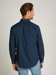 Tommy Hilfiger Businesshemd FLEX POPLIN POLKA DOT RF SHIRT night sky/multi dot