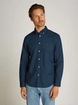 Tommy Hilfiger Businesshemd FLEX POPLIN POLKA DOT RF SHIRT night sky/multi dot