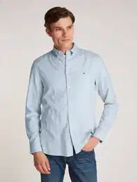 Businesshemd FLEX DOBBY SF SHIRT mit Logostickerei