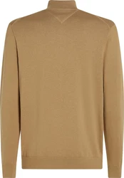 Tommy Hilfiger Strickjacke BT-ESSENTIAL COTTON ZIP THRU (in bracket if parent id exists) Grün