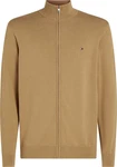 Tommy Hilfiger Strickjacke BT-ESSENTIAL COTTON ZIP THRU (in bracket if parent id exists) Grün