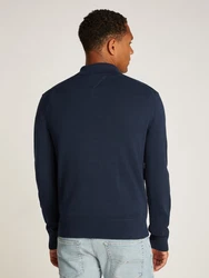 Tommy Jeans Polokragenpullover TJM Slim Essential Polo Sweater Dunkelblau/Blau/Hellblau