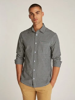Tommy Jeans Karohemd TJM POPLIN CHECK SHIRT
