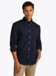 TOMMY HILFIGER Hemd 'FLEX' CORE POPLIN SOLID RF SHIRT blau (desert sky)