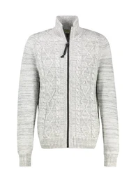 Strickjacke Strickjacke mit Kabelstrickmuster