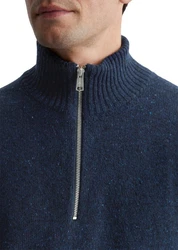 Marc O'Polo Troyer Tweedgarn Blau/Hellblau/Dunkelblau