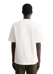 Marc O'Polo T-Shirt Bio-Baumwoll-Jersey Beige/Weiß/Khaki/Creme