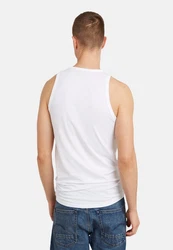 G-STAR Unterhemd Herren Tank Tops 4er Pack Base Tank Top Weiß/Dunkelblau