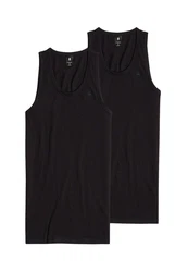 G-STAR Unterhemd Herren Tank Tops 4er Pack Base Tank Top Schwarz/Dunkelgrau/Dunkelblau/Grau
