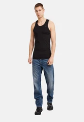 G-STAR Unterhemd Herren Tank Tops 4er Pack Base Tank Top Schwarz/Dunkelgrau/Dunkelblau/Grau