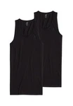 G-STAR Unterhemd Herren Tank Tops 4er Pack Base Tank Top Schwarz/Dunkelgrau/Dunkelblau/Grau