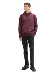 TOM TAILOR Sweatshirt Hoodie in Melange Optik 