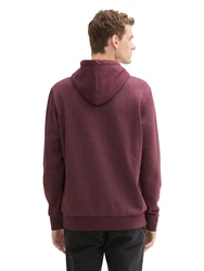 TOM TAILOR Sweatshirt Hoodie in Melange Optik 