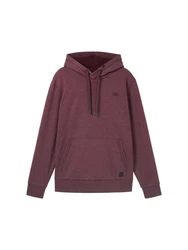 TOM TAILOR Sweatshirt Hoodie in Melange Optik 