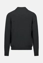 FYNCH-HATTON Strickjacke Cardigan Strickjacke Dunkelgrau/Schwarz/Grau