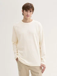 TOM TAILOR Denim Shirt Weiß/Creme/Khaki/Beige