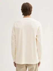 TOM TAILOR Denim Shirt Weiß/Creme/Khaki/Beige