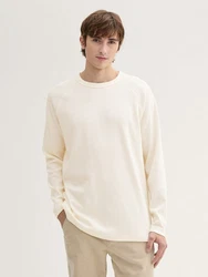 TOM TAILOR Denim Shirt Weiß/Creme/Khaki/Beige