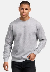 Indicode Strickpullover INCliver Grau