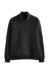 Next Kapuzensweatshirt Utility-Hoodie mit Reißverschlussausschnitt 