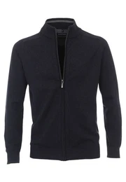 Cardigan Strickjacke Cardigan Reiverschluss (1-tlg)