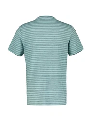 LERROS T-Shirt V-NECK Grün/Türkis/Blau