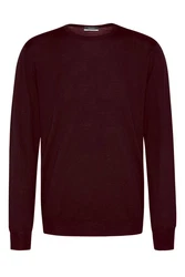 Digel Rundhalspullover Faros Dunkelrot/Bordeaux/Lila
