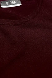 Digel Rundhalspullover Faros Dunkelrot/Bordeaux/Lila