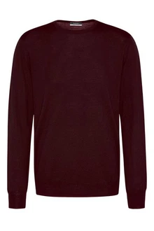 Digel Rundhalspullover Faros Dunkelrot/Bordeaux/Lila
