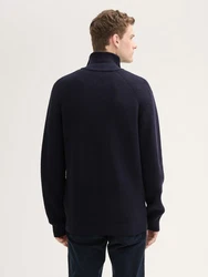 TOM TAILOR Cardigan Strickjacke dunkelblau