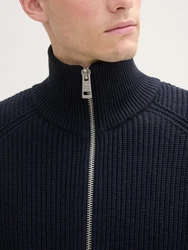 TOM TAILOR Cardigan Strickjacke dunkelblau