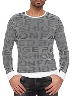 RedBridge Strickpullover mit Rundhalsausschnitt