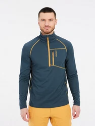 Protest Rollkragenpullover PRTKODY 1/4 zip active top YALE BLAU