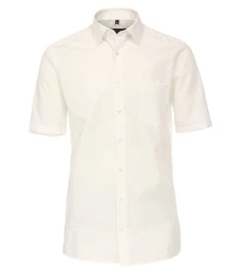 CASAMODA Kurzarmhemd Kent Comfort Fit NOS beige (62)
