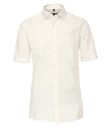 CASAMODA Kurzarmhemd Kent Comfort Fit NOS beige (62)
