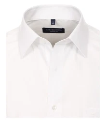 CASAMODA Kurzarmhemd Kent Comfort Fit NOS Weiß/Creme