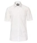 CASAMODA Kurzarmhemd Kent Comfort Fit NOS Weiß/Creme