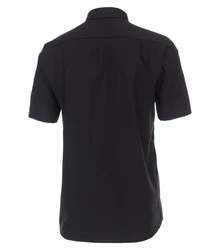 CASAMODA Kurzarmhemd Kent Comfort Fit NOS Schwarz
