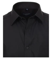 CASAMODA Kurzarmhemd Kent Comfort Fit NOS Schwarz