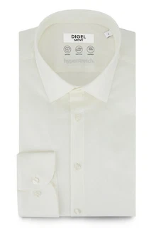 Digel Businesshemd Argos Weiß/Creme/Hellgrün