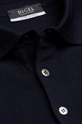 Digel Polokragenpullover Damy Dunkelblau