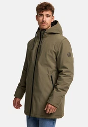 Indicode Kurzmantel INEmilio Dunkelgrün/Khaki/Grün