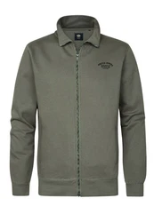 Petrol Industries Sweatjacke Jacke Dunkelgrün/Khaki