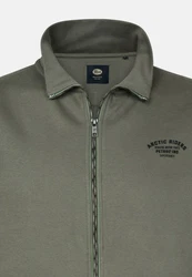 Petrol Industries Sweatjacke Jacke Dunkelgrün/Khaki