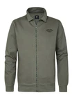 Petrol Industries Sweatjacke Jacke Dunkelgrün/Khaki